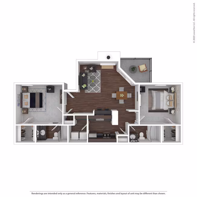 Unit 2062 2021 floor plan